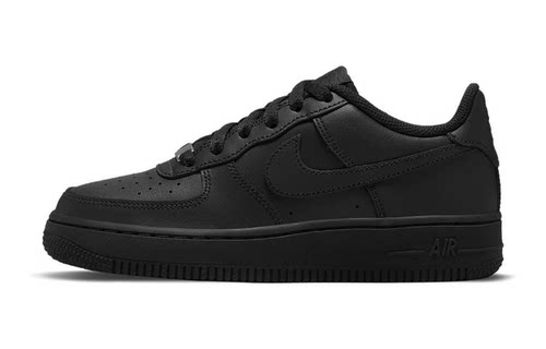Nike Air Force 1 LE (GS) 复古低帮休闲板鞋 纯黑DH2920-001