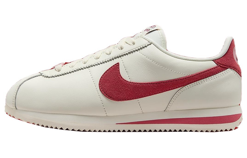 Nike舒适气质百搭减震耐磨 低帮休闲跑步鞋 女款 白红 FZ5167-133