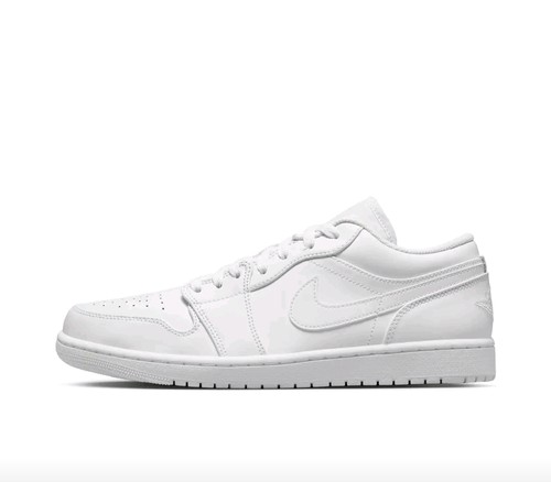 耐克Air Jordan 1 AJ1纯白低帮休闲男女复古553558-136传奇w