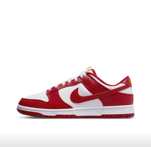 耐克Nike 男款 白红DD1391 602传奇W Dunk潮流复古低帮板鞋