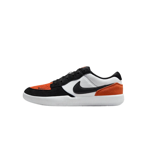 Nike SB Force 58 舒适薄底 防板鞋 男女同款 黑白色 DV5477-100