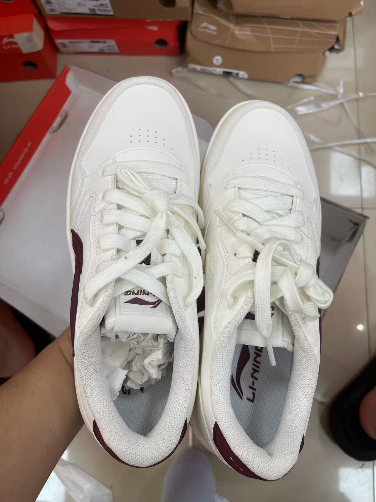 李宁板鞋   key仓库实拍  鞋盒一般 介意勿拍