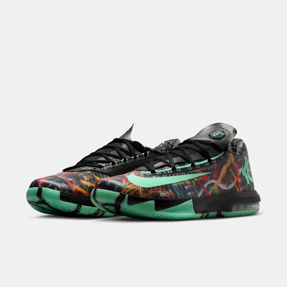 Nike KD 杜兰特6 时尚潮流 减震耐磨 舒适百搭 FQ8356-900 易