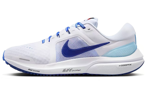 Nike Air Zoom 低帮 休闲跑步鞋 男款 白蓝色FJ0330-100
