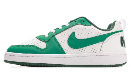 Nike Court Borough 防滑耐磨 低帮 板鞋 GS 白绿 FN3689-131