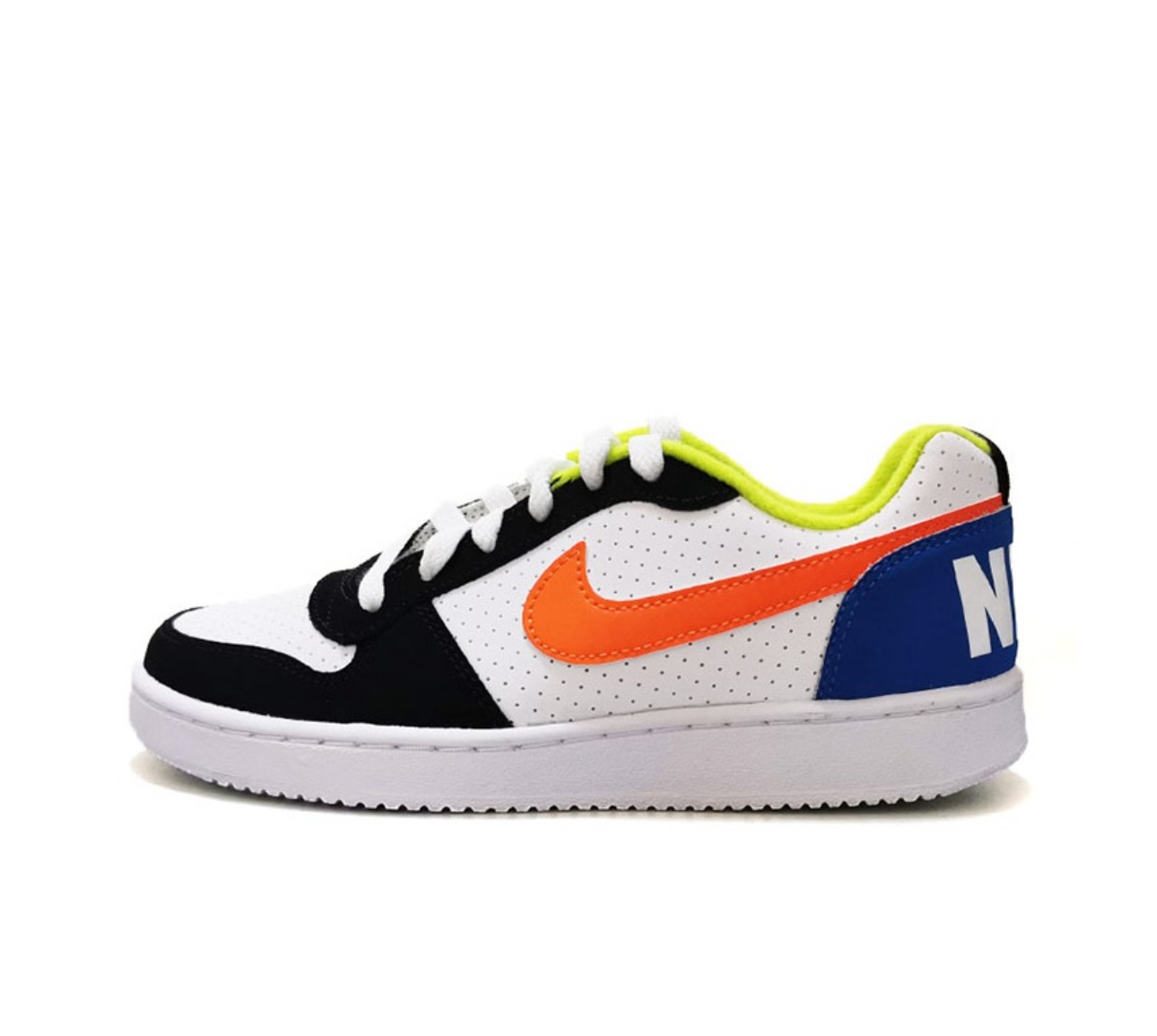 Nike Court Borough Low GS白橙低帮休闲运动潮流板鞋 淮安仓