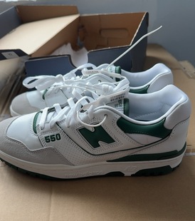 550系列男女复古篮球鞋 Balance 白绿BB550WT1YD仓 BALANCE NEW