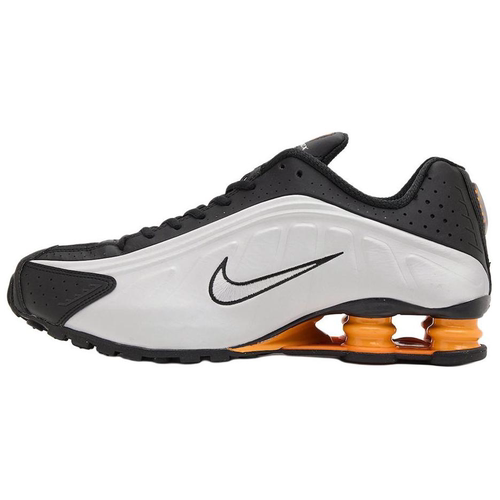 Nike Shox R4 低帮 休闲跑步鞋 男女同款 黑银色 HQ1988-003