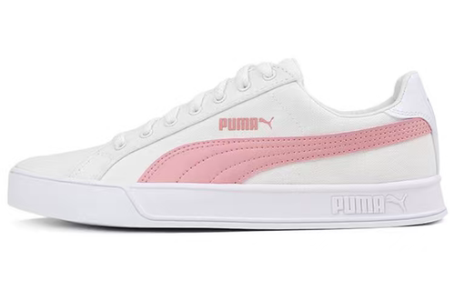 PUMA Smash Vulc Canvas 舒适低帮 板鞋 男女同款 粉374754-05