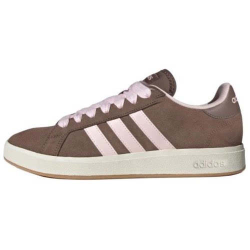 Adidas Grand Court Base 00s舒适百搭低帮板鞋女款JR7075