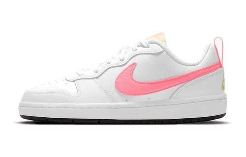 Nike Court Borough Low 2 (GS) 粉白BQ5448-108