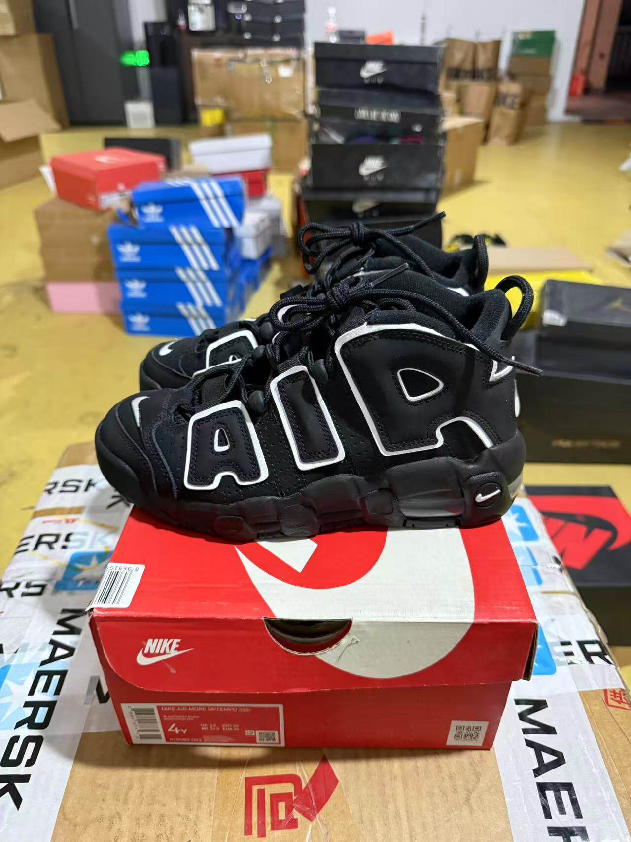 Nike Air 皮蓬大Air 运动休闲鞋 415082-002  key仓库实拍