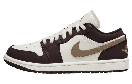 耐克Air Jordan 1 Low AJ1棕色低帮女子复古篮球鞋DC0774-200
