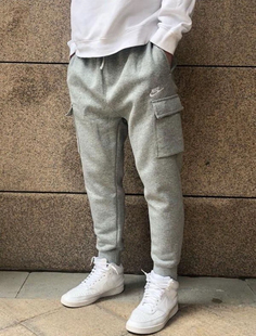 耐克耐克正品男子运动休闲训练束腿长裤CD3130-010 NiNi家