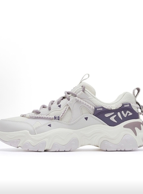 斐乐/FILA 复古百搭 增高 轻便休闲鞋 FLUID 猫爪5代 柠檬仓