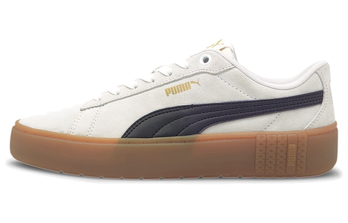 Puma Smash Platform V2 Suede女款 白黑 #送礼推荐 373037-07