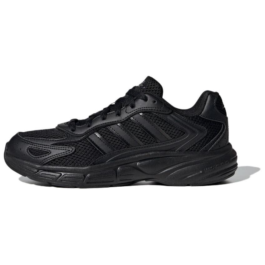阿迪达斯adidas ECLYPTIX 2026低帮跑步鞋男女同款黑白JR5156