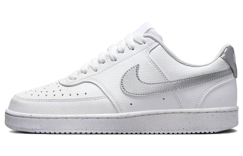 Nike Court Vision 1 Low 耐磨 低帮 板鞋 女款 白银DH3158-108