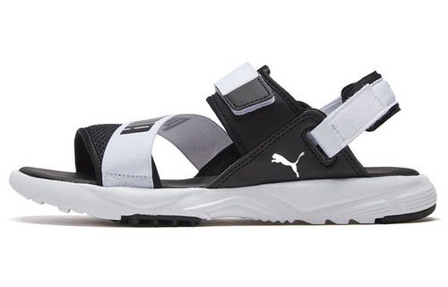 Puma Js Trail Sandal 潮流运动凉鞋 男女同款 黑白 372488-02