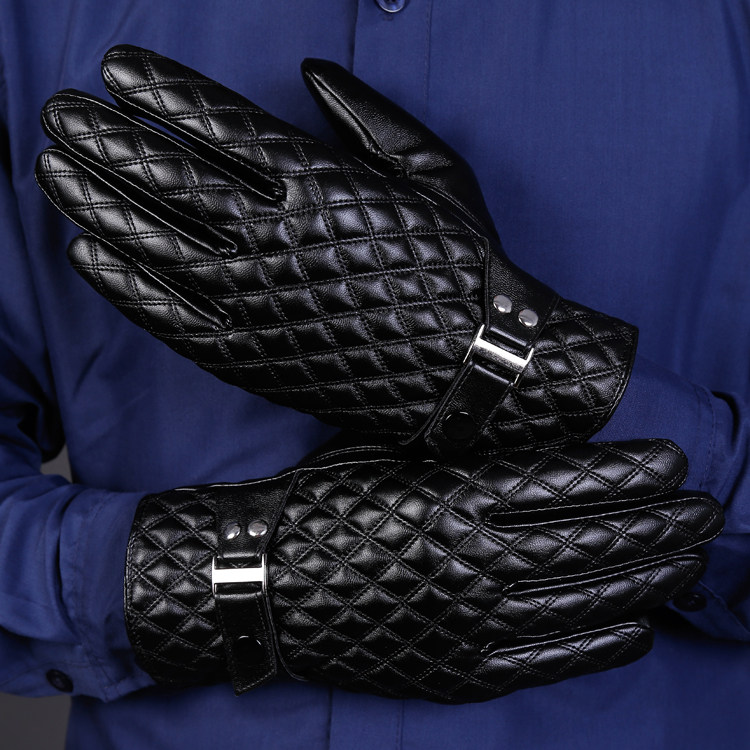 男士皮手套冬季加绒加厚保暖触屏手套骑摩托车防风商务棱格手套男,服饰配件/皮带/帽子/围巾,手套,淘宝优惠券,粉丝福利购,淘宝优惠卷
