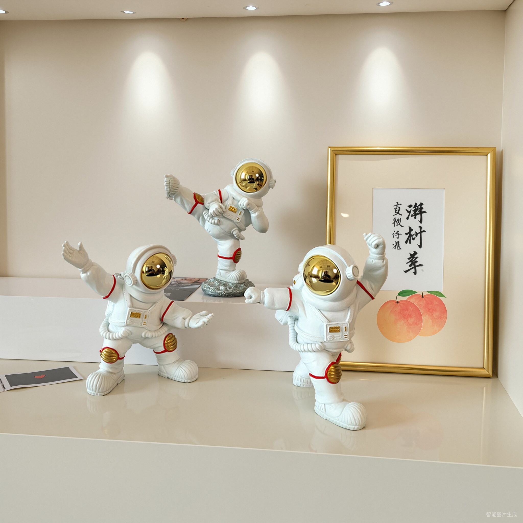 宇航员太空人航天员创意玩偶手办