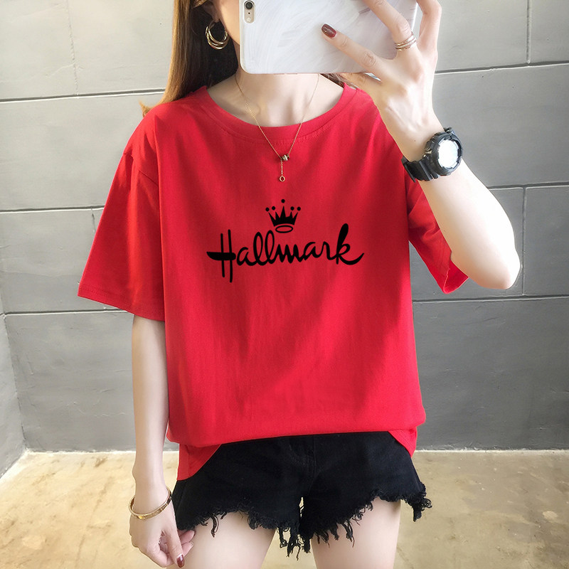 新款体桖大码纯棉丅血短袖衣服