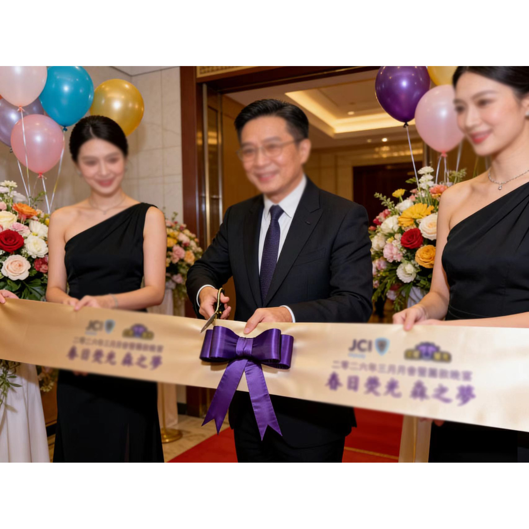 剪彩彩带丝带绸缎带logo印字定制图片
