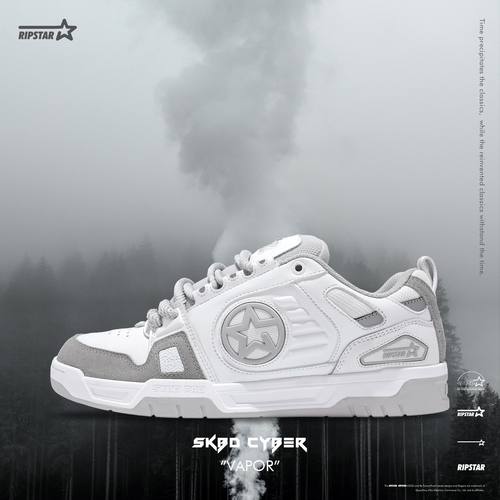 RIPSTAR赛博朋克复古风板鞋