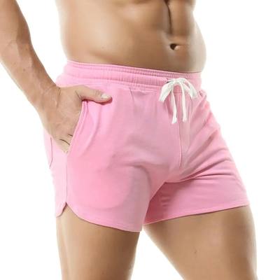 Men's Clothing Shorts Cotton Breathable Solid Shorts High Qu