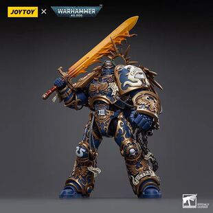 JOYTOY暗源战锤40K狮王基里曼基因原体莱昂艾尔庄森可动兵人1:18