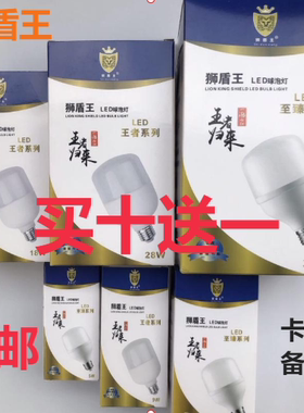 LED灯泡狮盾王家居装修工厂用灯