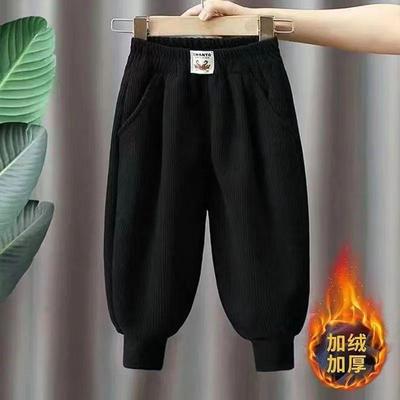 帅气秋冬款宽松灯芯绒灯笼裤