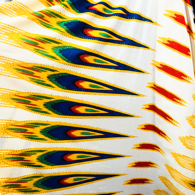 新疆布民族服饰维吾尔族特色艾德莱斯绸布料宽幅1米50CM