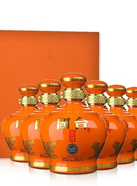 【假一赔十】贵州国台国礼酒53度酱香型白酒500ML*6瓶礼盒装整箱