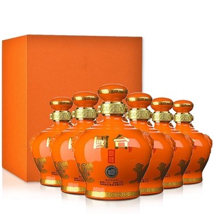 6瓶礼盒装 贵州国台国礼酒53度酱香型白酒500ML 整箱 假一赔十