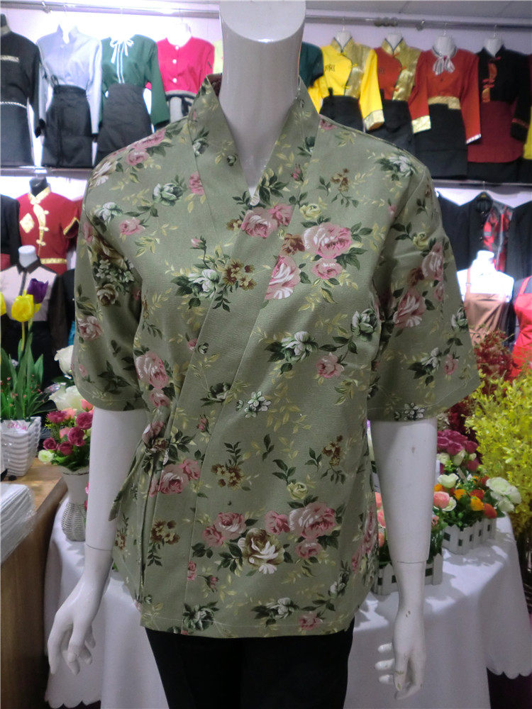 和服日式工作服寿司服料理服装日本餐厅酒店服务员工装制服女款