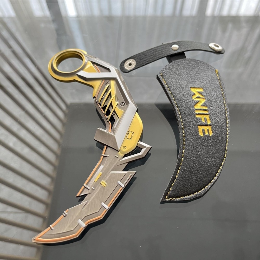 瓦罗兰特周边 无畏契约皮套款RGX显卡爪刀模型加重版合金玩具摆件