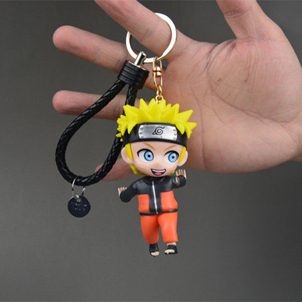 火影忍者手办鸣人卡卡西佐助宇智波鼬公仔摆件玩具钥匙扣挂件包挂