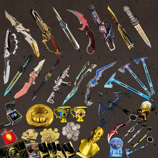 三角洲游戏周边模型武器盒收纳箱塑料盒盲盒手办礼物干员盒子