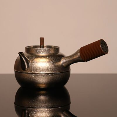 纯钛侧把壶跳跳盖泡茶壶家用茶壶工夫茶壶