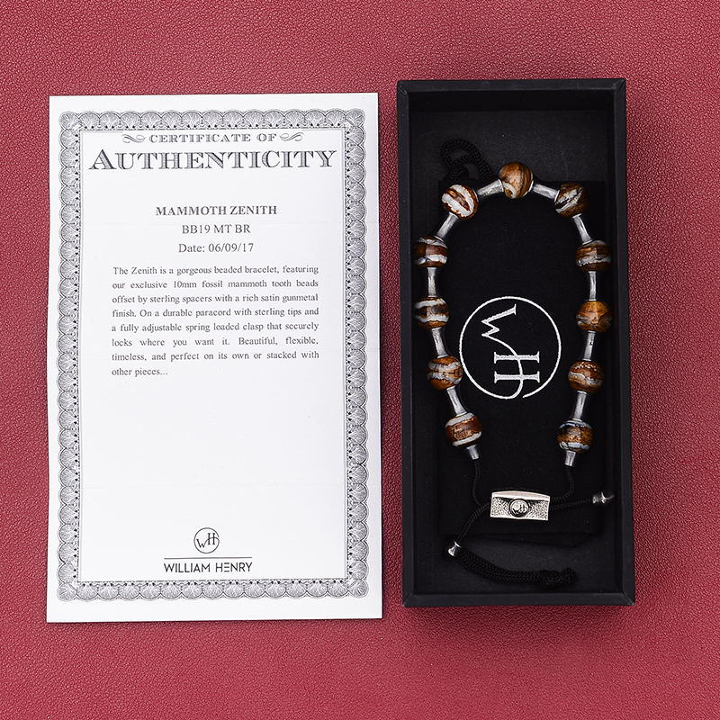 美国威廉亨利 男士绅士手链配饰BB19 MT BR