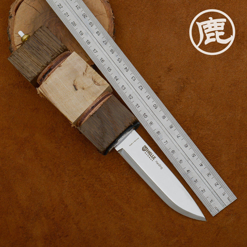 helle赫拉挪威户外装备手工制作哈丁小直刀手工版