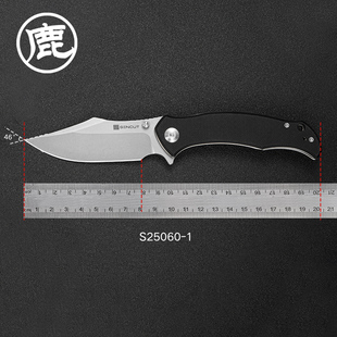 SENCUT户外装备小折刀 露营多用途野营装备折叠小刀S25060