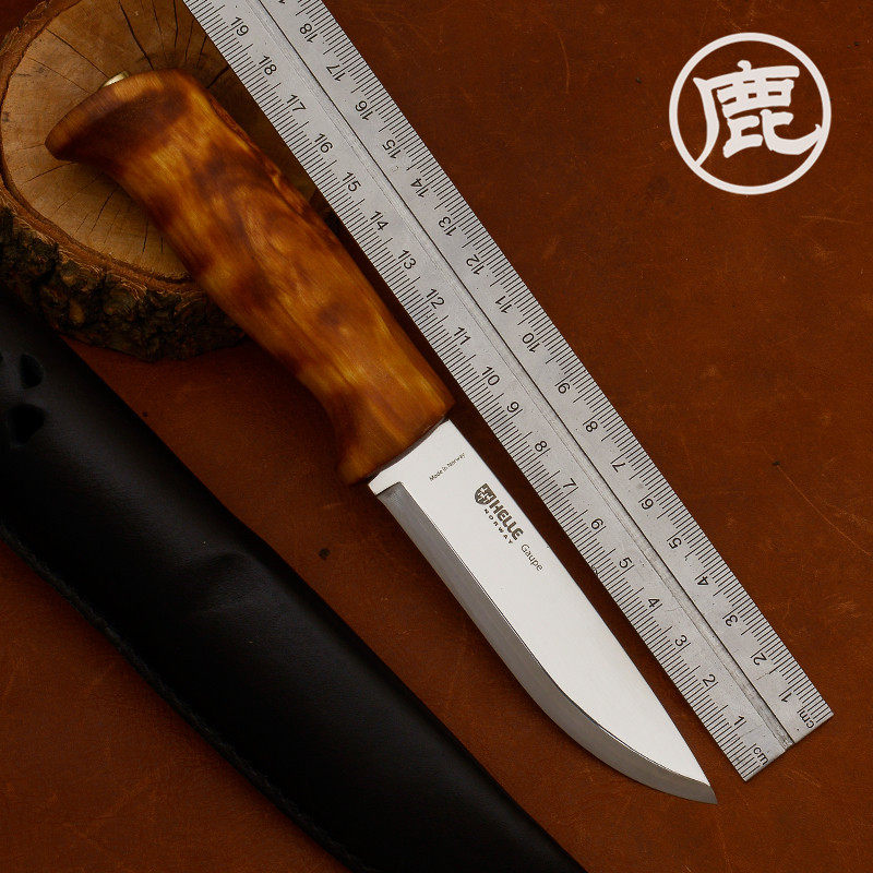 挪威helle会装备小直刀手工制作牧鹿人野营多用途高硬度工具小刀