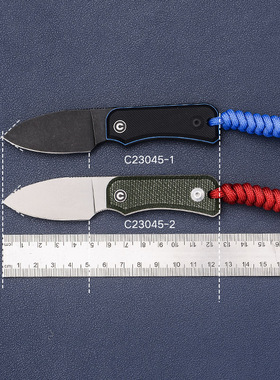 CUDEMAN大象先生C系列户外装备小直刀露营工具多用装备小刀C23045