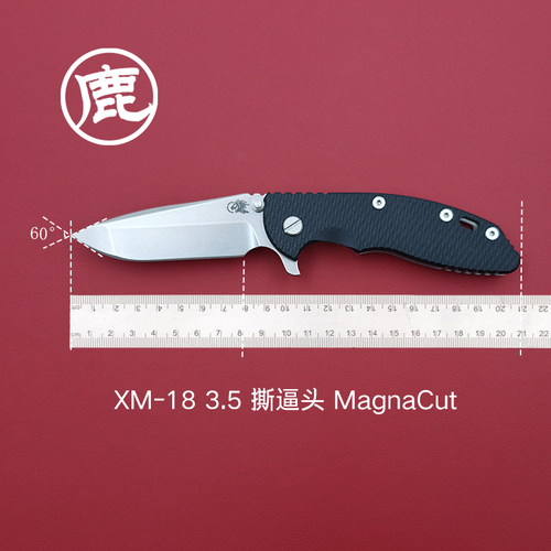 Hinderer辛德勒户外装备小折刀野营露营多用途折叠小刀XM18 3.5