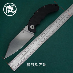 美国巴斯蒂内利户外装备小折刀野营露营多用途工具折叠小刀异形龙