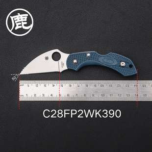美国蜘蛛户外装备小折刀 野营露营多用途工具折叠小刀C28系列