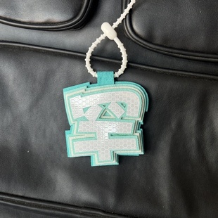 陈思罕周边装饰挂件不织布书包吊饰ins文字创意反光单字挂饰