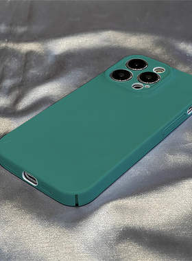 马尔思绿色适用苹果17AIR手机壳14/15plus新iphone16promax全包SE3/2菲林XR/XS硬壳7/8保护套12/13mini高档11